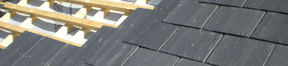 Laying roof tiles