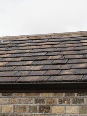 Yorkshire stone roof