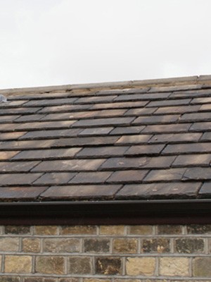 Yorkshire stone roof